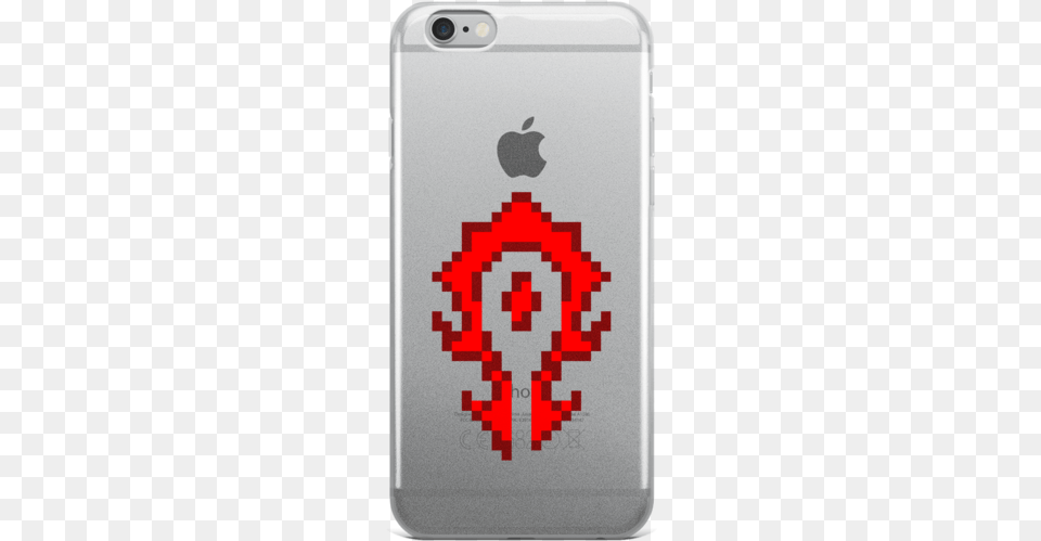 Horde Symbol Wow World Of Warcraft 8 Bit Iphone Case Iphone 7 Clear Case Ultra Thin Tpu Cover Protective, Electronics, Mobile Phone, Phone, First Aid Png Image