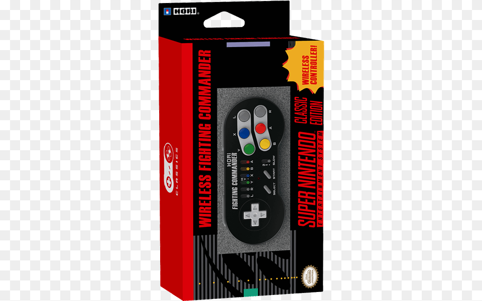 Hori Fighting Commander Wireless Snes Controller Wireless Flight Commander Nes, Electronics, Remote Control Free Png Download