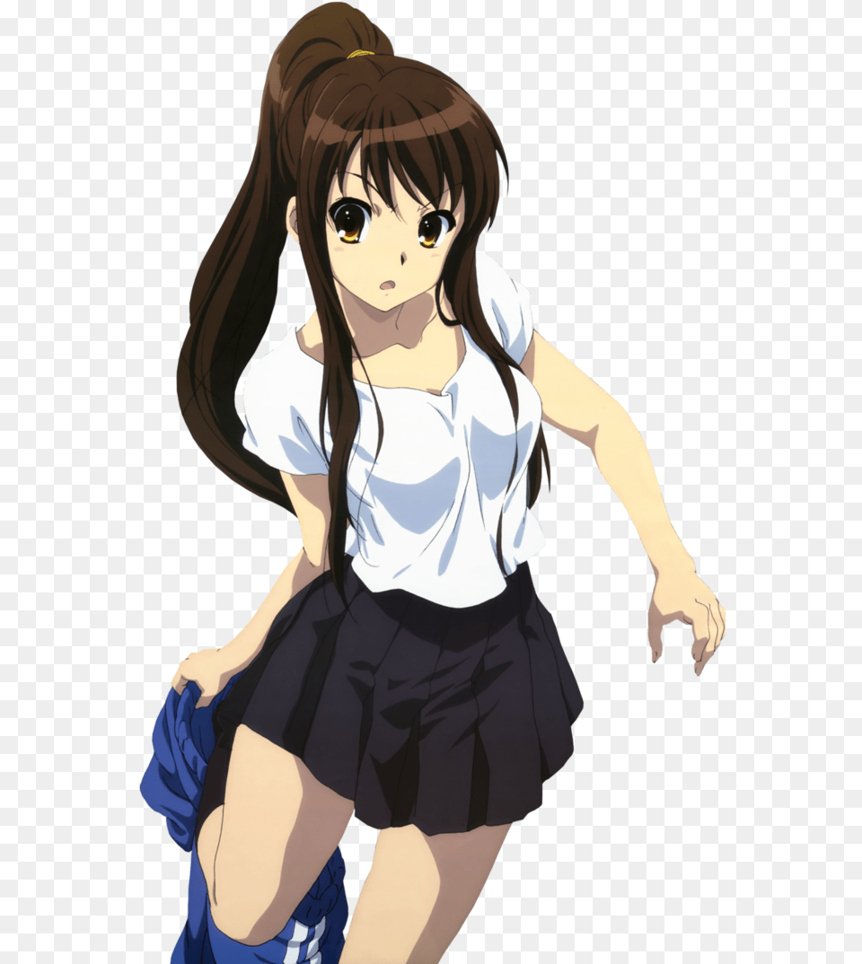 Horiuchitomoko Long Hair Haruhi Suzumiya, Publication, Book, Comics, Adult Png