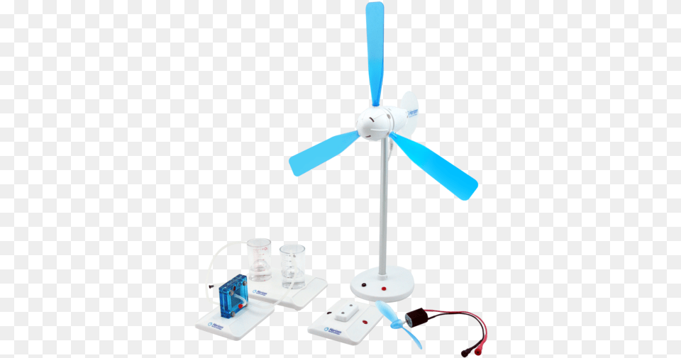 Horizon Wind To Hydrogen Science Kit Horizon Fuel Cell Technologies Wind, Machine, Device, Appliance, Ceiling Fan Free Png