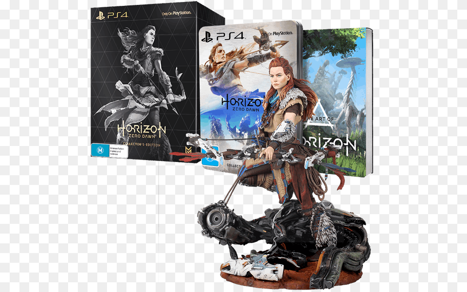 Horizon Zero Dawn Collector, Publication, Book, Comics, Adult Png