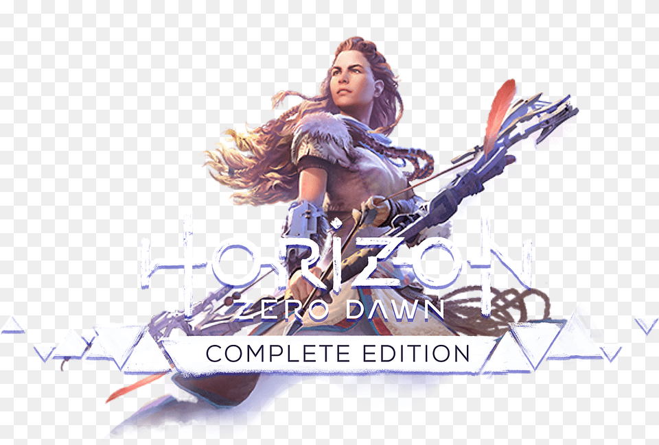 Horizon Zero Dawn Game Horizon Zero Dawn Complete Edition For Pc, Advertisement, Adult, Female, Person Free Transparent Png