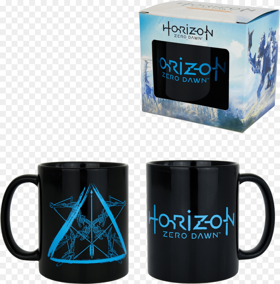 Horizon Zero Dawn Logo, Cup, Beverage, Coffee, Coffee Cup Free Png Download