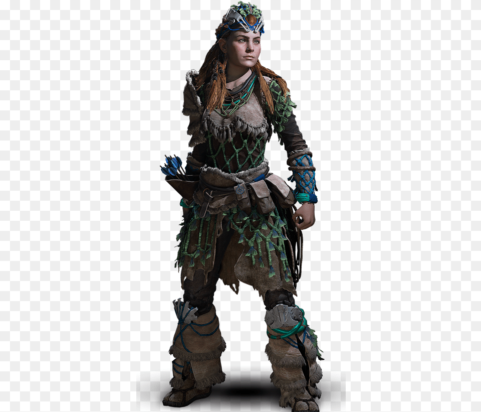 Horizon Zero Dawn Shadow Stalwart, Adult, Clothing, Costume, Female Png Image