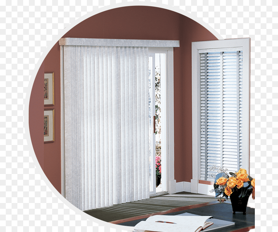 Horizontal Blinds 2in Designer Vinyl Blinds, Curtain, Home Decor, Window Shade, Door Free Png