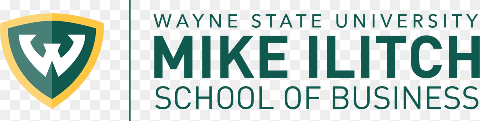 Horizontal Full Color Mike Ilitch School Of Business Logo Png Image
