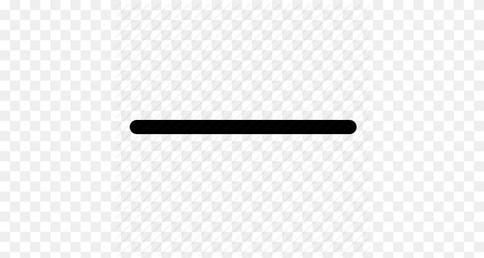 Horizontal Line Minus Shape Subtraction Icon, Cutlery Png Image