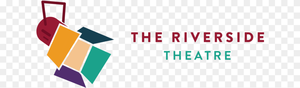 Horizontal Riverside Theater Logo Graphic Design Png Image