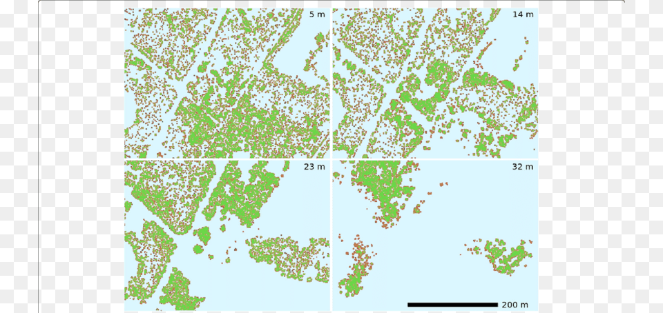 Horizontal Slices Of Fragmentation Index, Chart, Plot, Map, Atlas Free Png Download