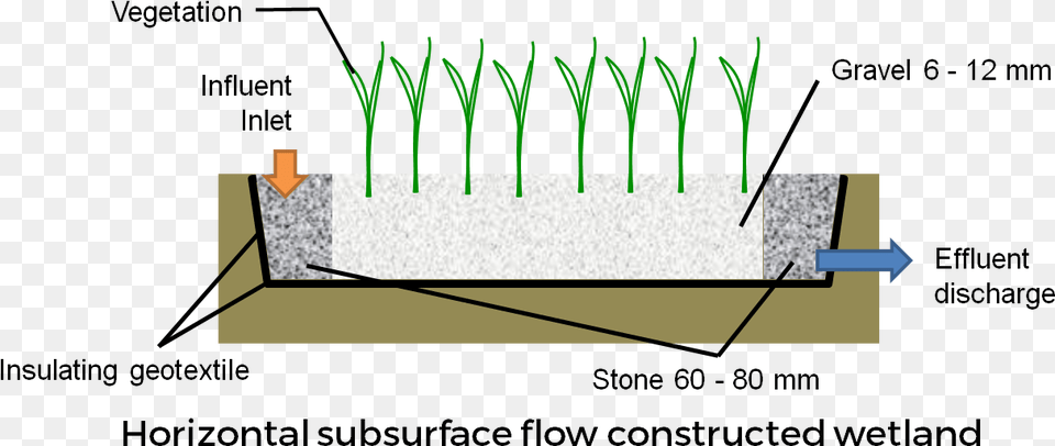 Horizontal Subsurface Flow Constructed Wetland Media Free Transparent Png
