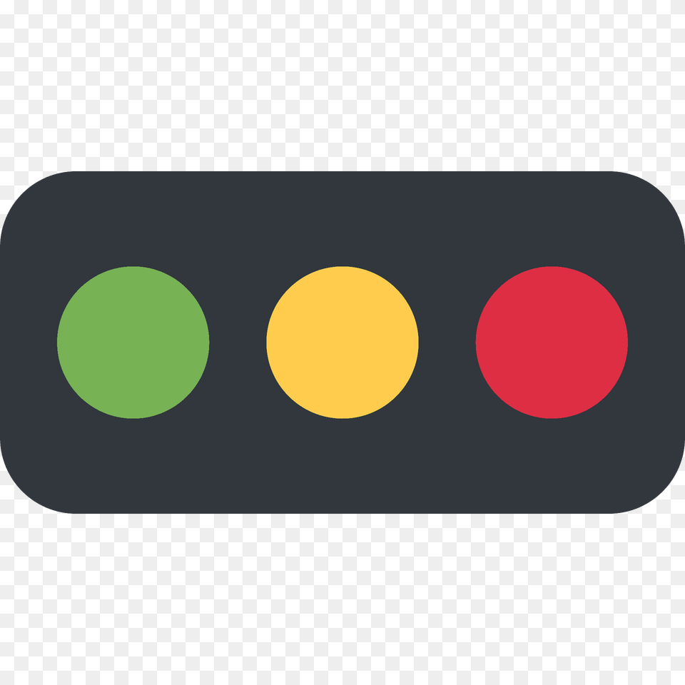 Horizontal Traffic Light Emoji Clipart, Traffic Light, Disk Free Transparent Png