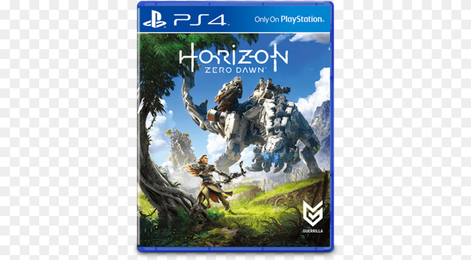 Horizonzerodawn Horizon Zero Dawn Cover, Book, Publication, Adult, Person Png