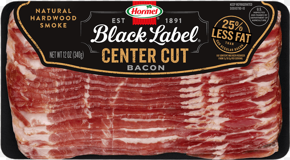Hormel Black Label Bacon, Food, Meat, Pork Png