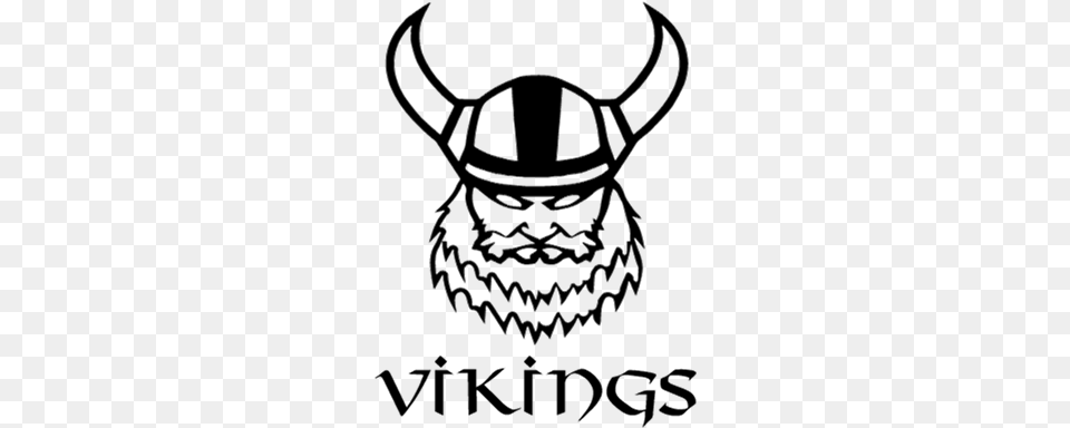 Horn Clipart Mn Vikings Viking Font, Stencil, Emblem, Symbol Free Transparent Png