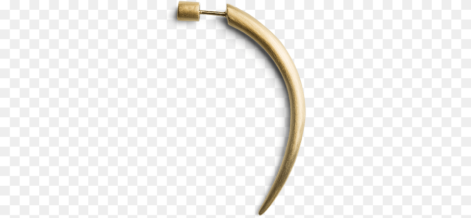 Horn Earringquottitlequothorn Earring Body Jewelry, Cuff, Smoke Pipe Png Image
