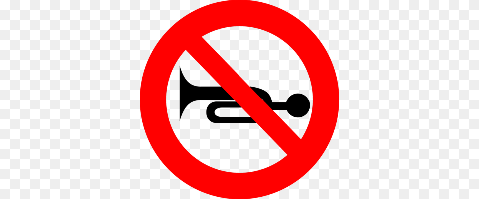 Horn Prohibited Sign Starretro Sign, Symbol, Road Sign Png