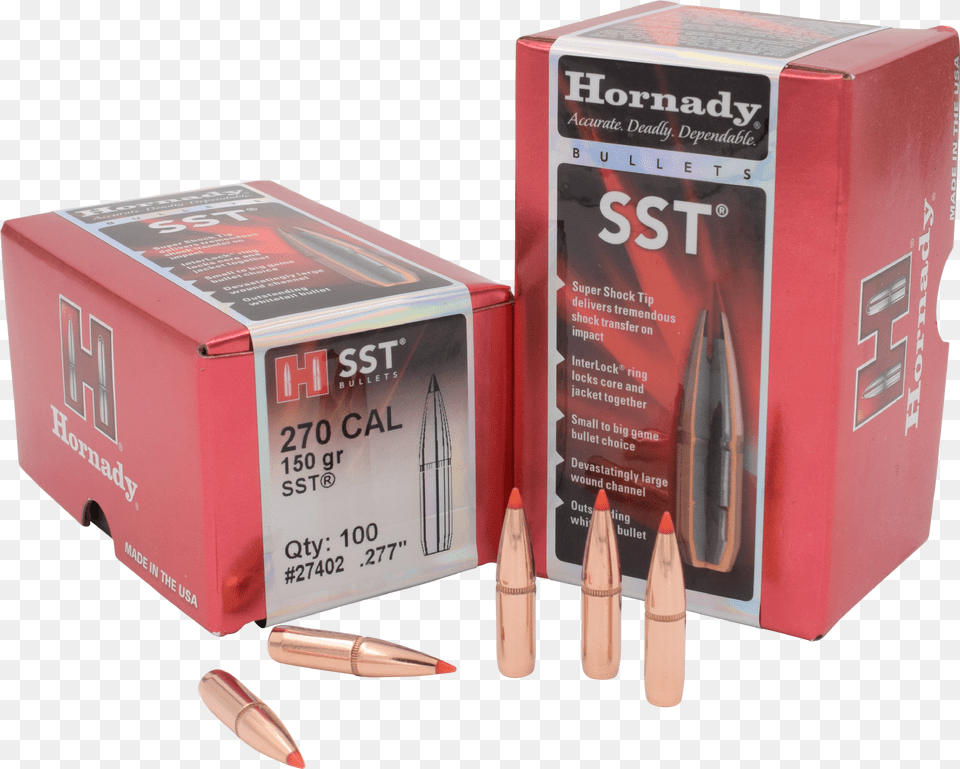 Hornady 65 130 Eld Match, Ammunition, Weapon, Cosmetics, Lipstick Free Png