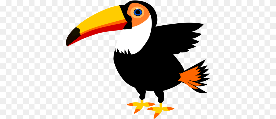 Hornbill Bird Toucan Clipart Clipart Toucan, Animal, Beak, Aircraft, Airplane Png