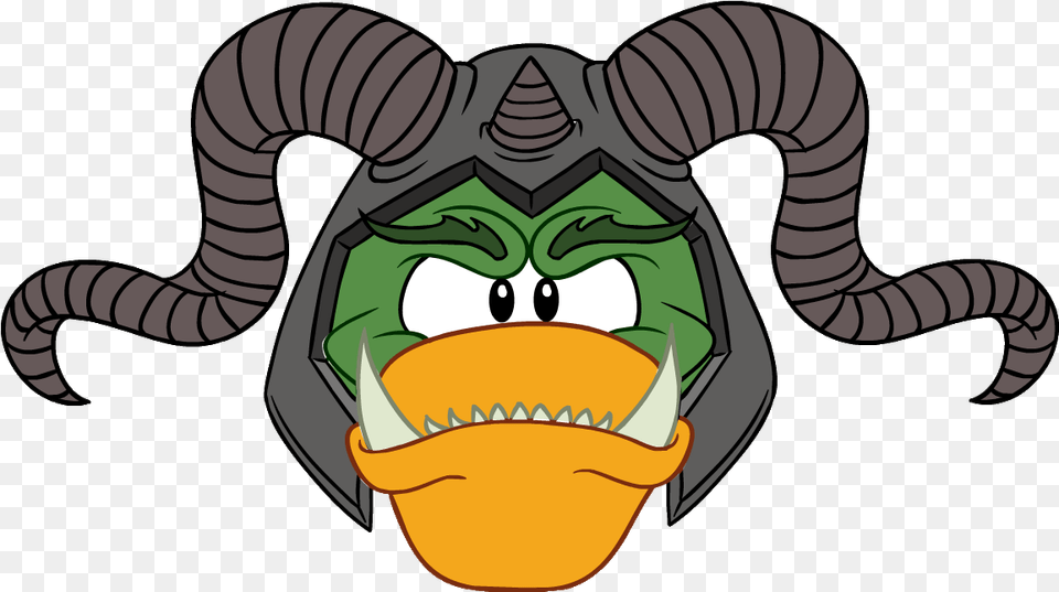 Horned Ogre Head Icon 1695 Club Penguin Ogre, Baby, Person Free Png Download