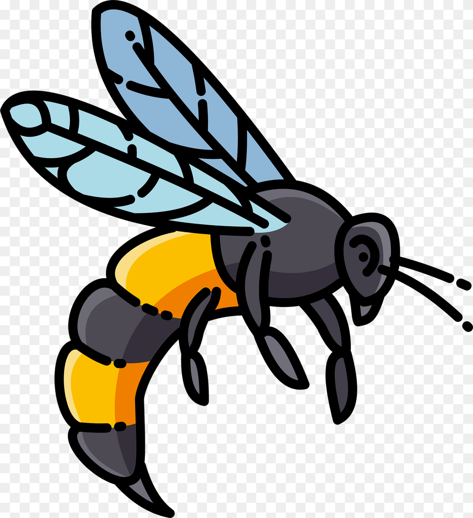 Hornet Clipart, Animal, Bee, Honey Bee, Insect Png