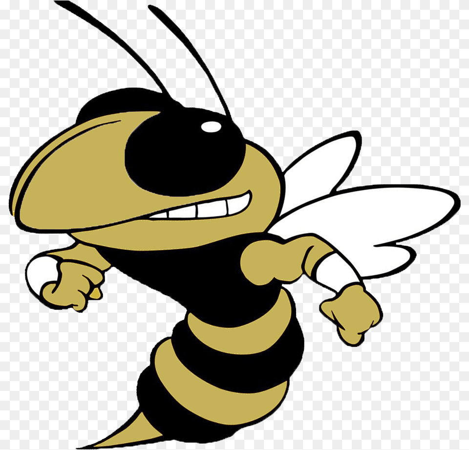 Hornet Clipart Greenville Tl Hanna High School Logo, Animal, Bee, Insect, Invertebrate Free Transparent Png