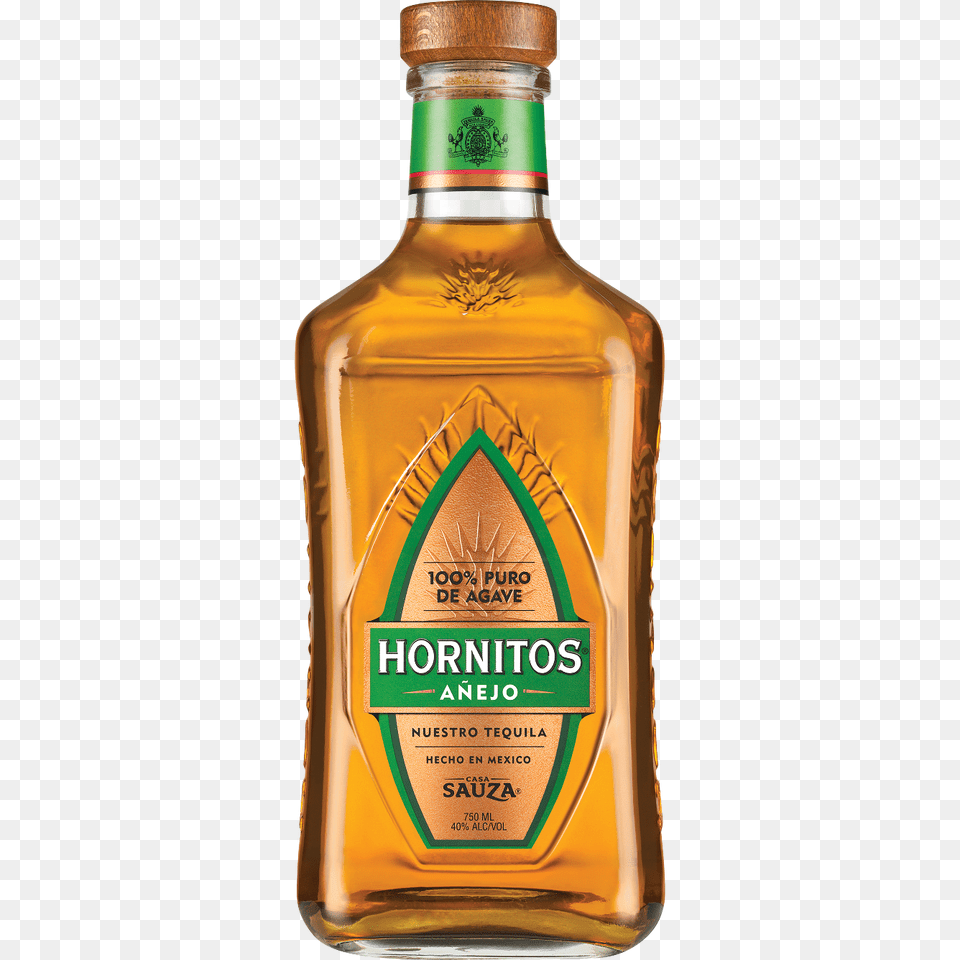 Hornitos Tequila Anejo Gaba, Alcohol, Beverage, Liquor Free Transparent Png