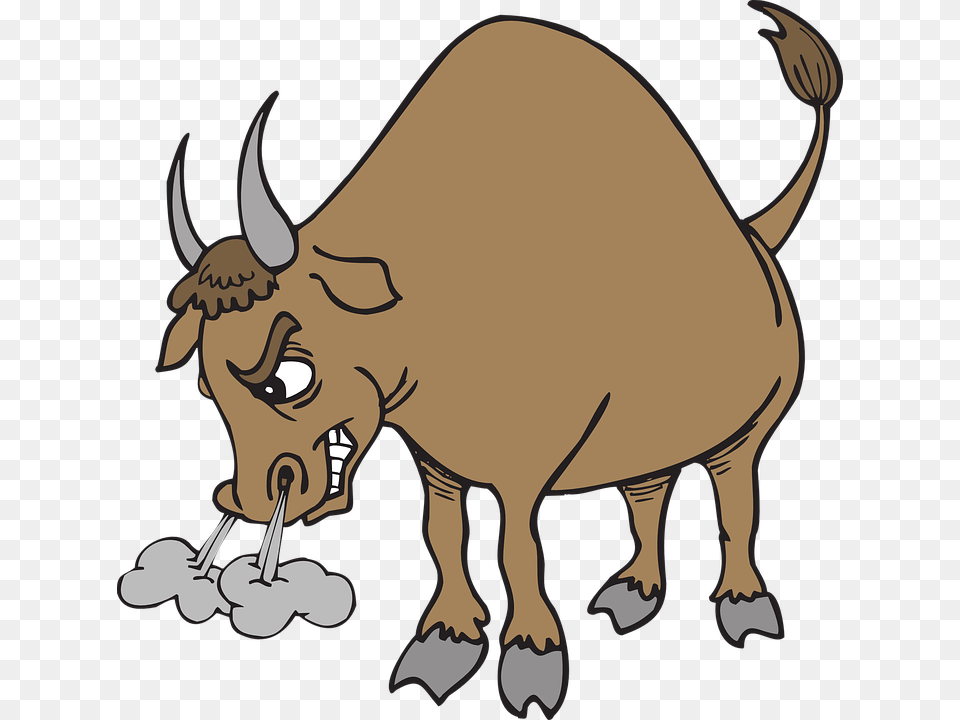 Horns Clipart Bull Horn, Animal, Buffalo, Mammal, Wildlife Png Image