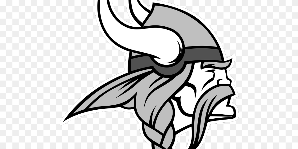 Horns Clipart Minnesota Vikings Leipsic High School Mascot, Book, Comics, Publication, Art Png Image