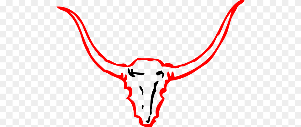 Horns Clipart Red, Animal, Cattle, Livestock, Longhorn Free Png
