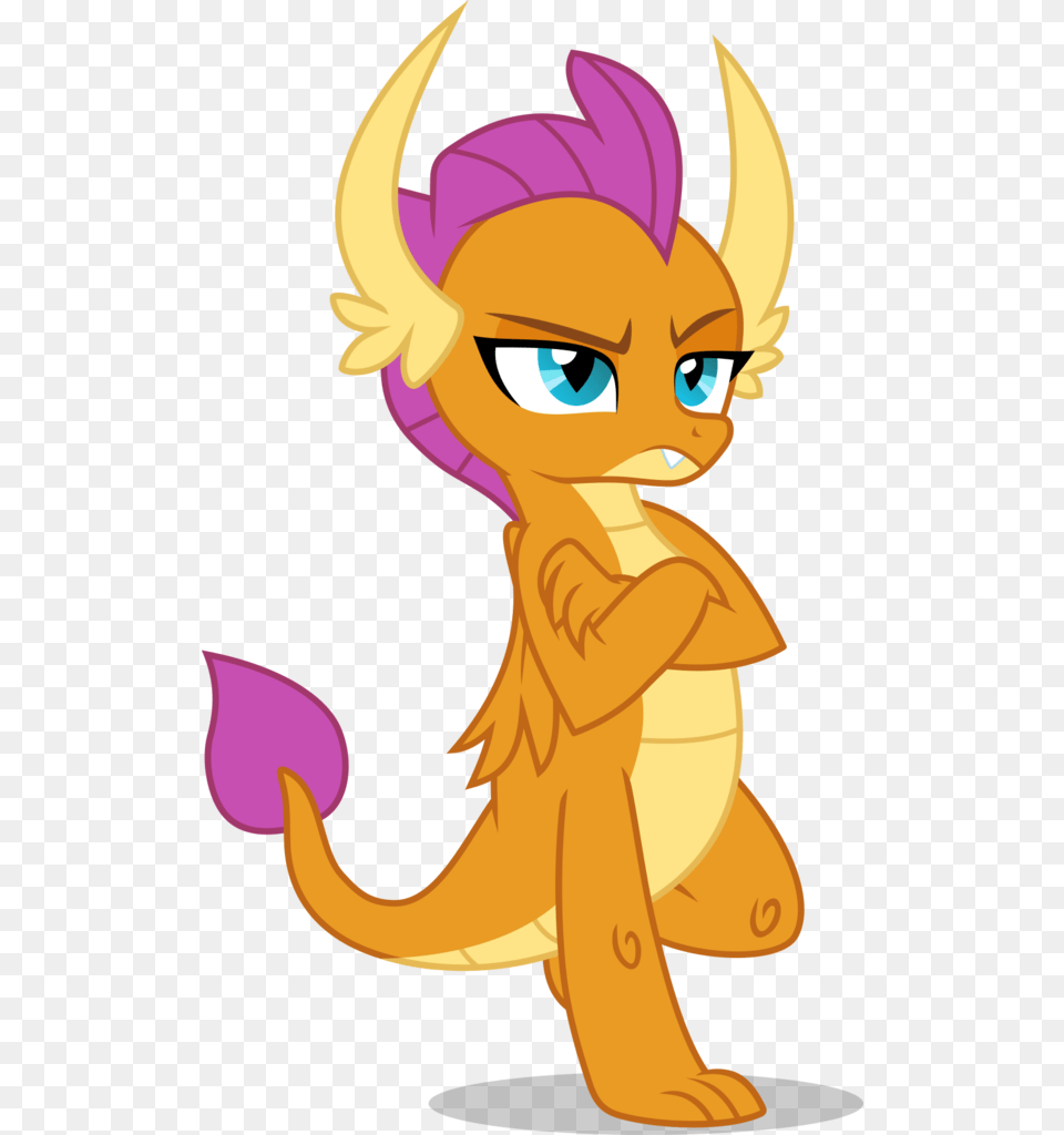 Horns Vector Dragon My Little Pony Smolder, Baby, Person, Cartoon, Face Free Png