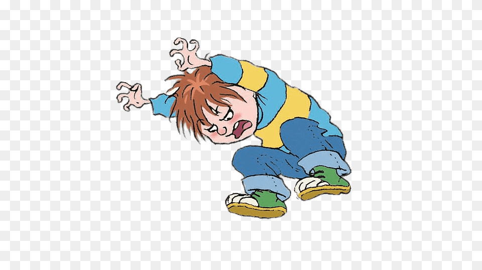 Horrid Henry Raging, Baby, Person, Cartoon, Face Free Transparent Png