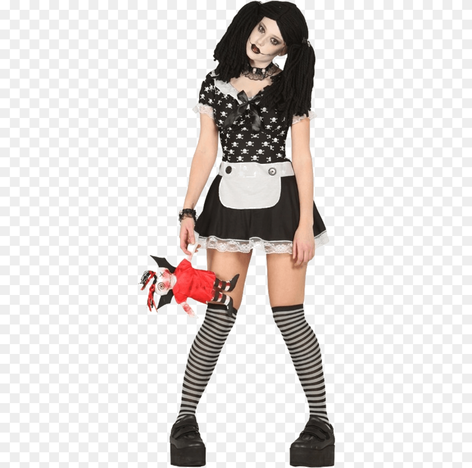 Horror Doll Costume, Teen, Clothing, Female, Girl Free Png Download