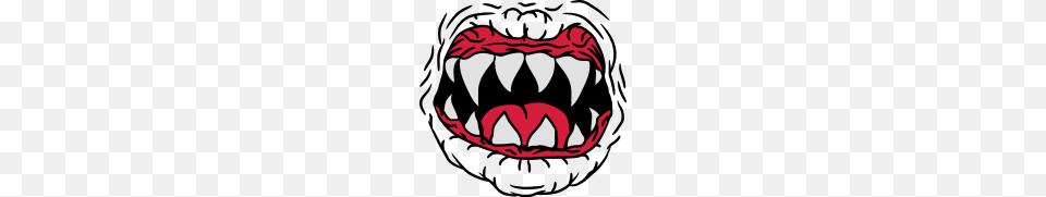 Horror Halloween Evil Monster Mouth, Body Part, Person, Teeth, Baby Free Transparent Png