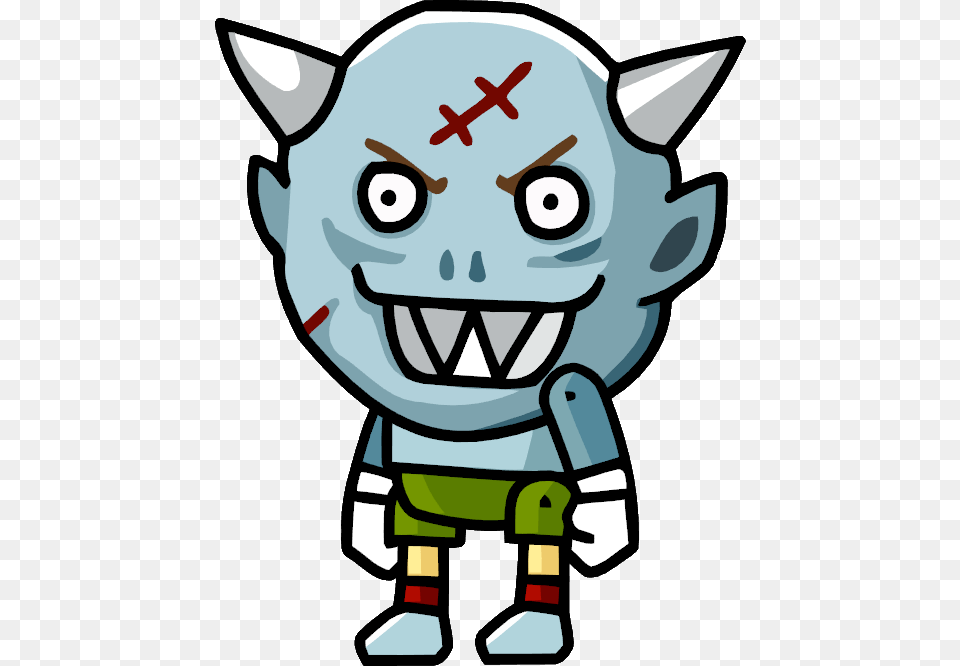 Horror Mask Scribblenauts Boy, Elf, Animal, Fish, Sea Life Png