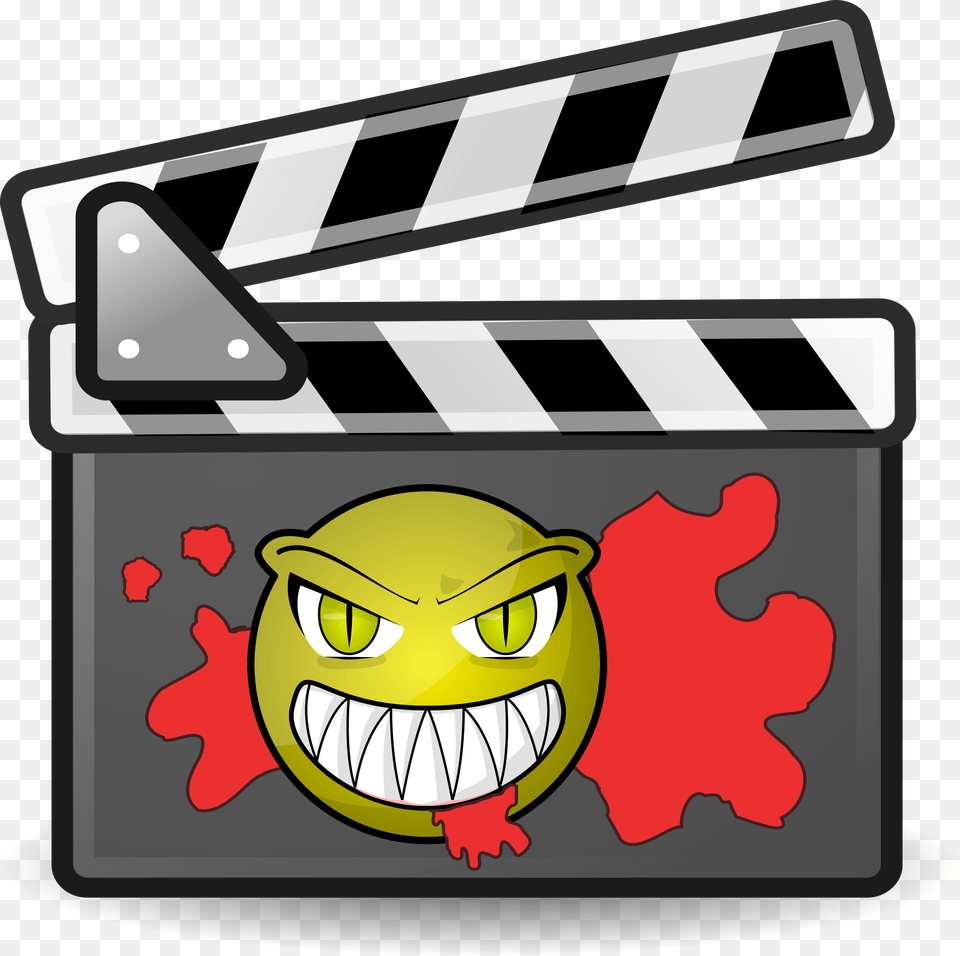 Horror Movie Big Image Horror Movie Clipart, Fence, Clapperboard Free Transparent Png