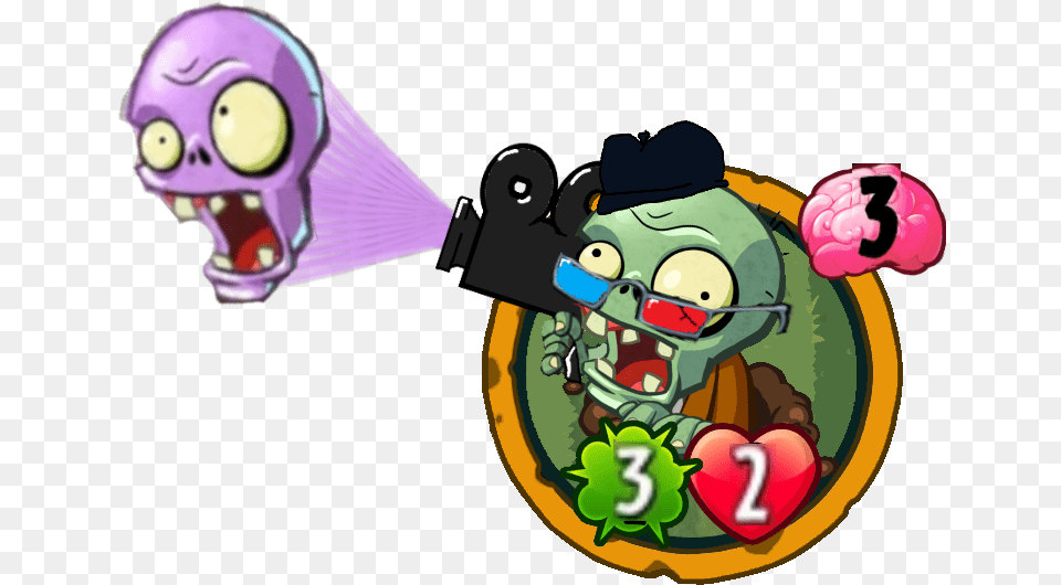 Horror Movie Director Zombie Pvz Heroes Beta Carrotina, Baby, Person Free Transparent Png