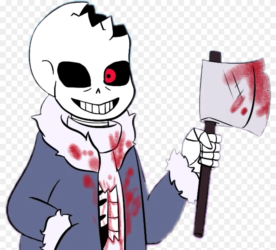 Horrortale Horror Horrorsans Undertale, Baby, Person, Face, Head Free Png