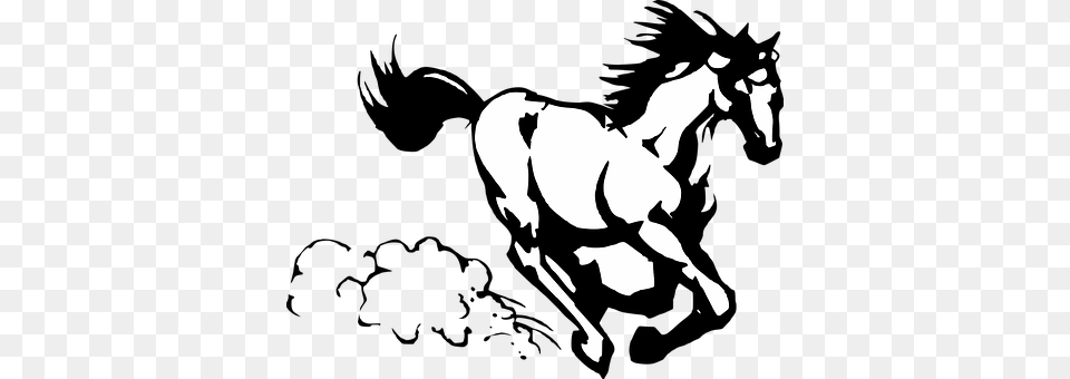 Horse Stencil, Baby, Person, Silhouette Free Transparent Png