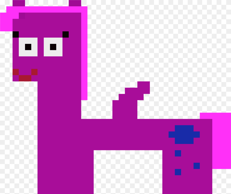 Horse, Purple Png Image