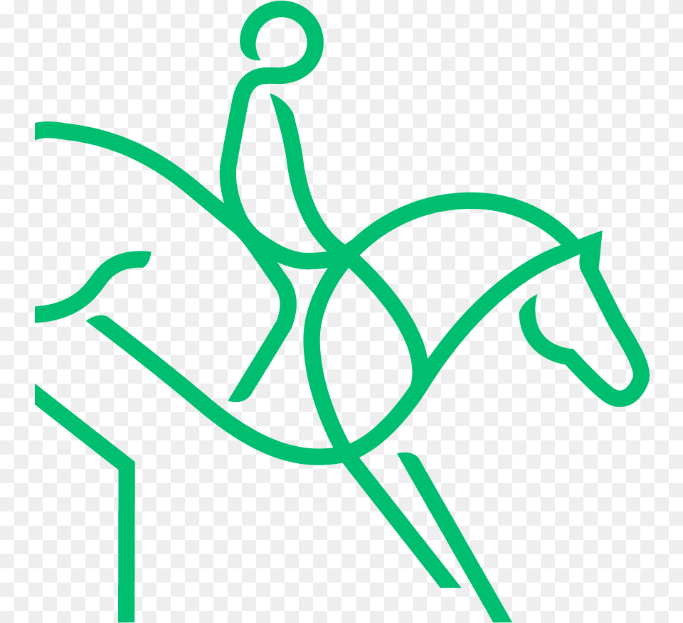 Horse, Light, Neon, Text Png