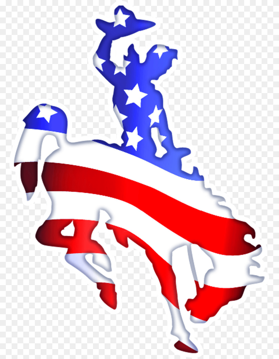 Horse American Flag Clipart, Baby, Person, American Flag Png Image