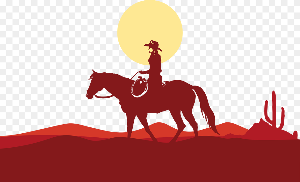 Horse American Frontier Equestrianism Cowboy Horse Clip Art, Animal, Mammal, Equestrian, Person Free Transparent Png