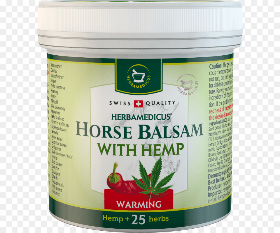Horse Balsam With Hemp Warming Horse Balsam, Herbal, Herbs, Plant, Food Free Transparent Png