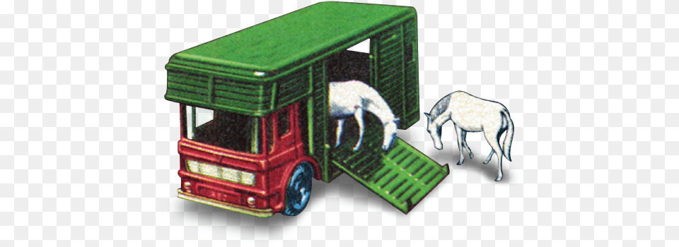 Horse Box With Two Horses Icon 1960s Matchbox Cars Icons Horse, Bus, Outdoors, Transportation, Vehicle Free Png Download