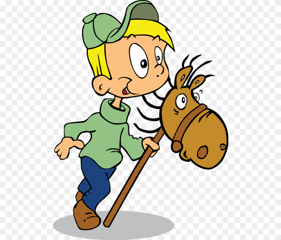 Horse Boy Clip Art, Cartoon, Baby, Person, Cleaning Png Image