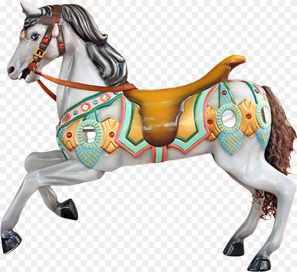 Horse Carousel Kit, Animal, Mammal, Amusement Park Png