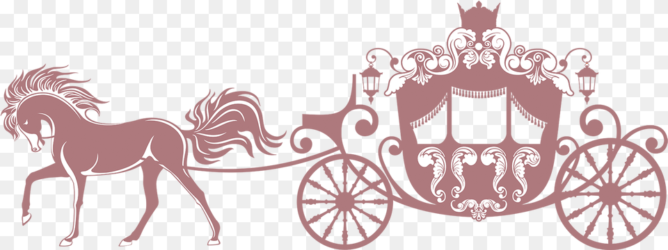 Horse Carriage Clip Art Wedding Invitation Simple Background, Vehicle, Transportation, Wheel, Machine Free Transparent Png