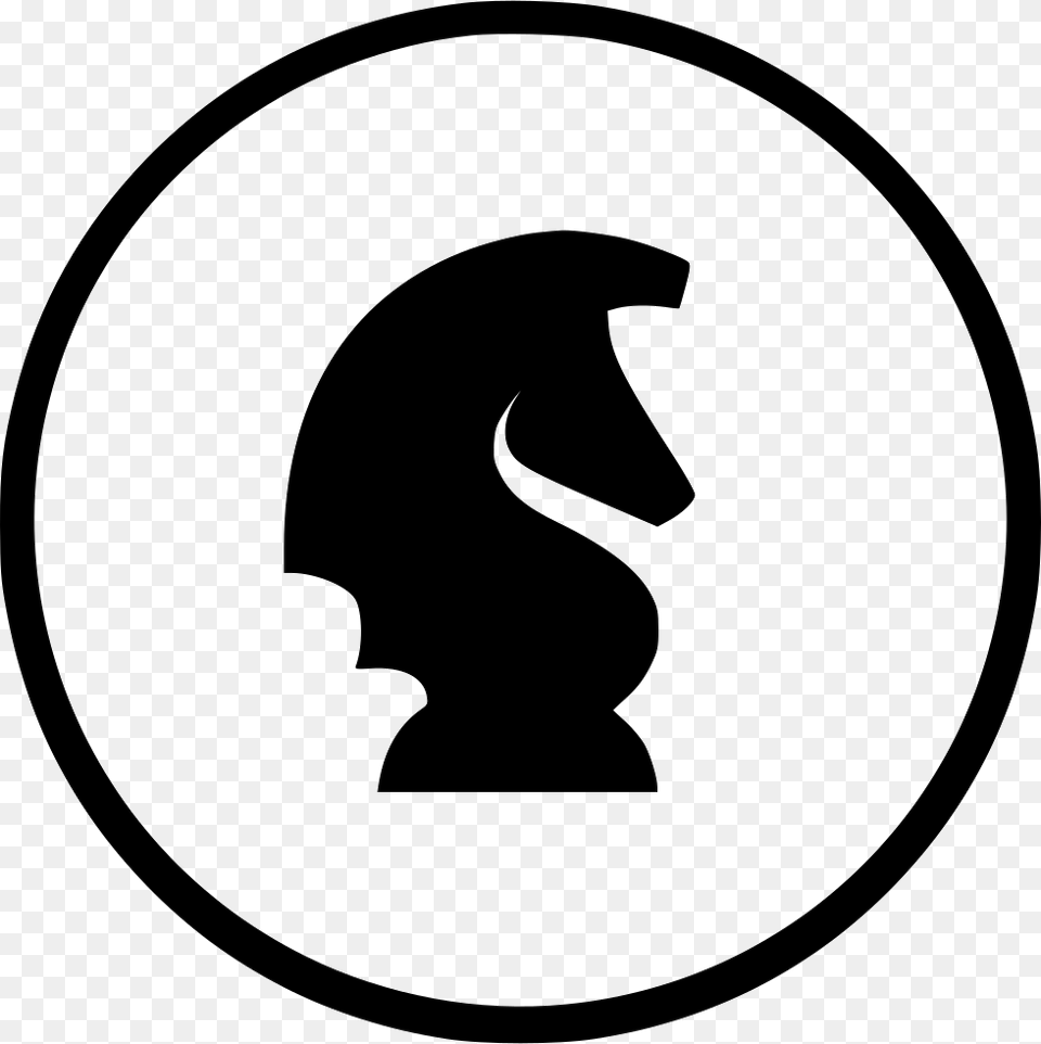 Horse Chess Game Logic Function Icon Horse In Chess, Logo, Symbol, Stencil Free Transparent Png