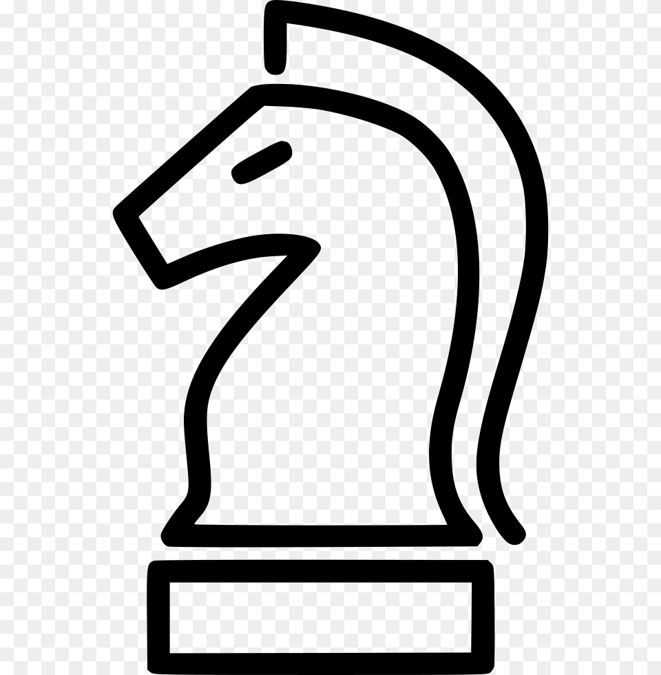 Horse Chess Piece Knight Icon Free Download, Stencil, Gas Pump, Machine, Pump Png