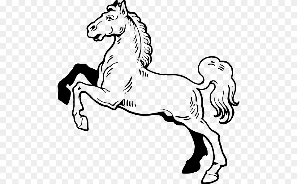 Horse Clip Art, Animal, Mammal, Colt Horse, Stencil Png Image